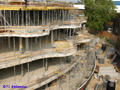 Detail der Baustelle Anfang September 2002