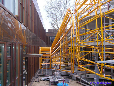 Die Baustelle im Januar 2004 - Teil 1