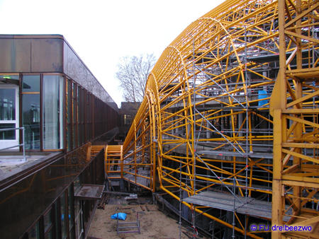 Die Baustelle im Januar 2004 - Teil 2