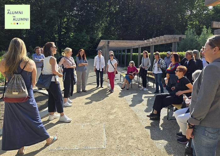 Alumni im Botanischen Garten