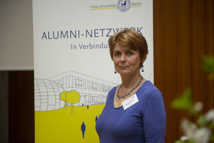 Alumna Dr. Renate Pastenaci am Abend ihrer Silbernen Promotionsfeier.