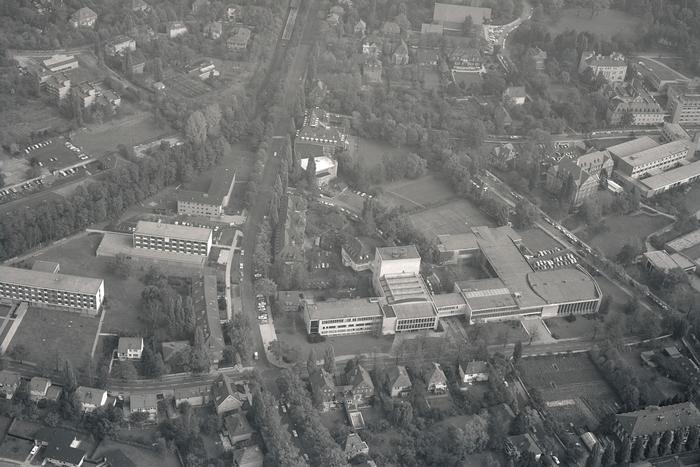 Luftbild der Freien Universität