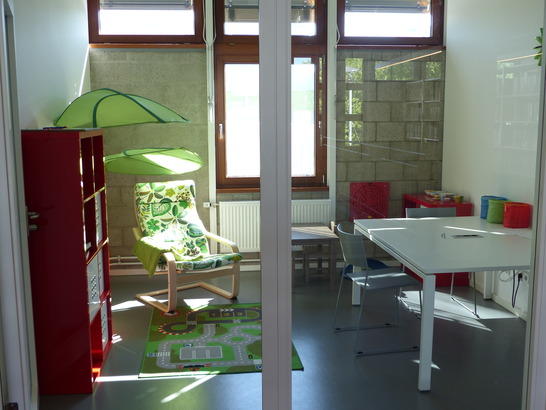 Parent-child room at the Campus Library