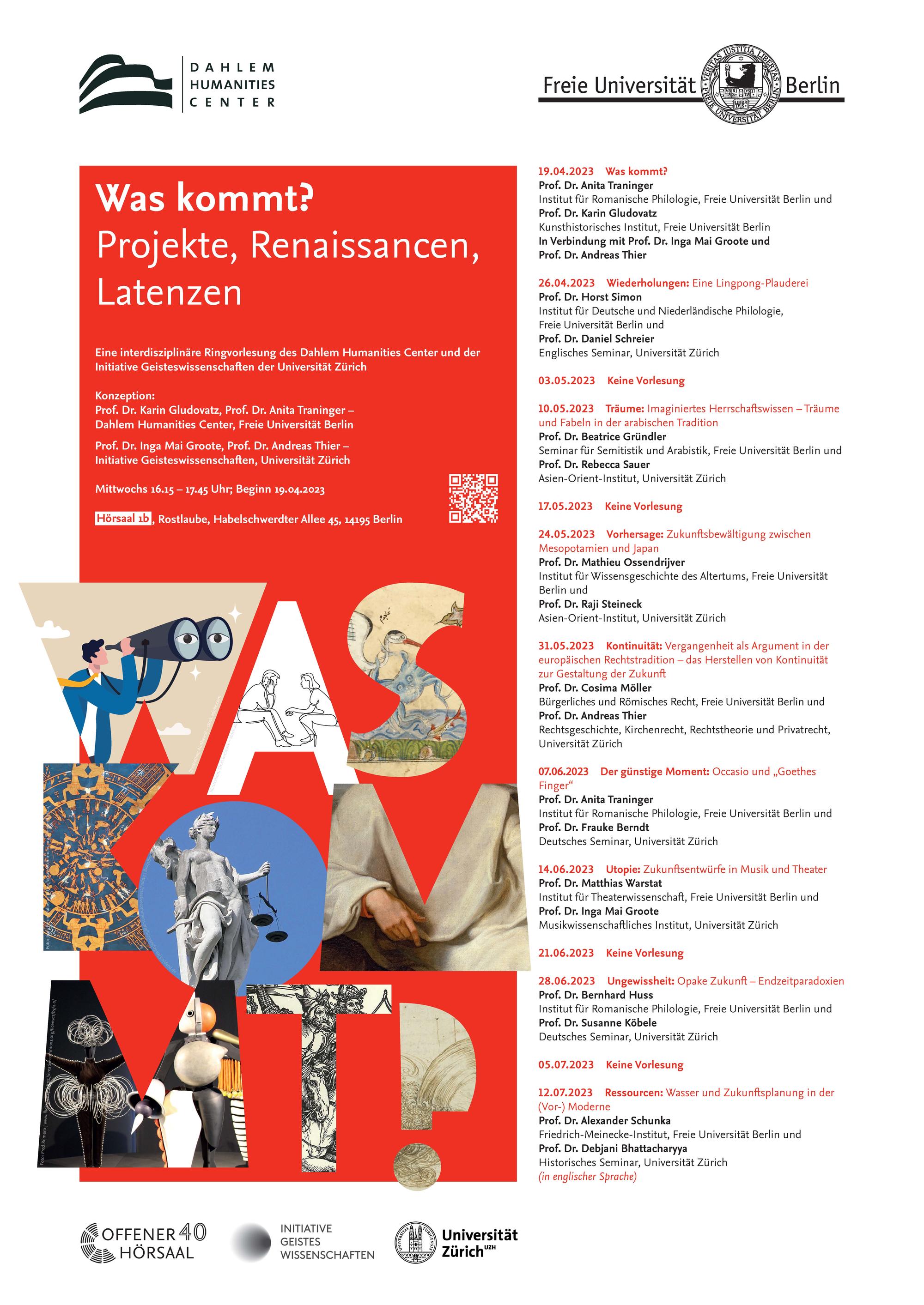 Was kommt? Projekte, Renaissancen, Latenzen