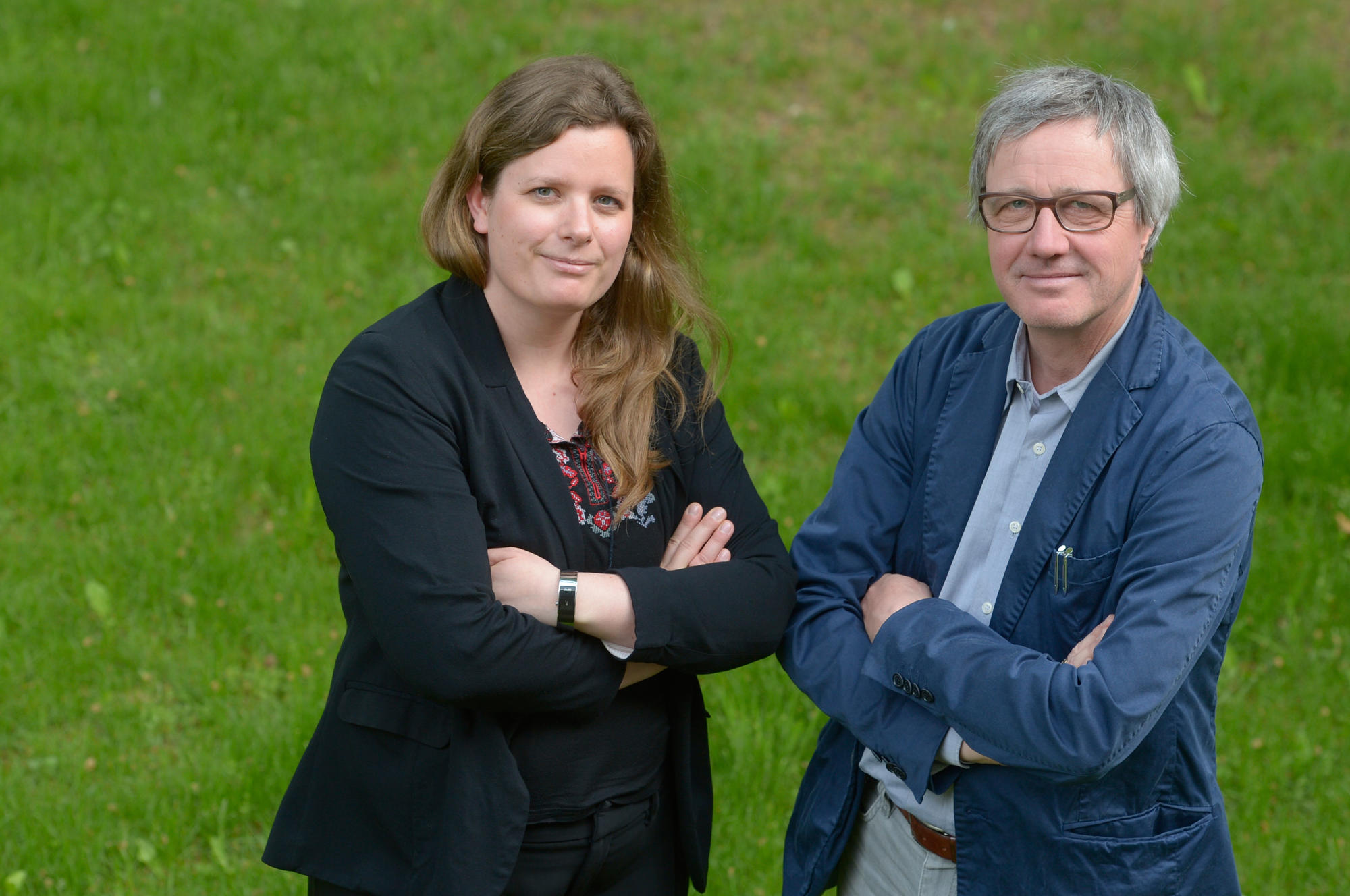 Sonja Longolius erwarb ihren Doktortitel an der Graduiertenschule am John-F.-Kennedy-Institut für Nordamerikastudien, Christian Freigang konnte sich dank einer Assistentenstelle auf seine Promotion konzentrieren.