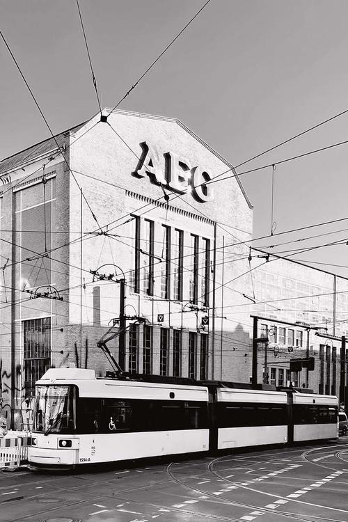 Elektropolis, AEG in Oberschöneweide. Das ehemalige Transformatorenwerk in der Wilhelminenhofstraße gehörte seit 1920 zur AEG.