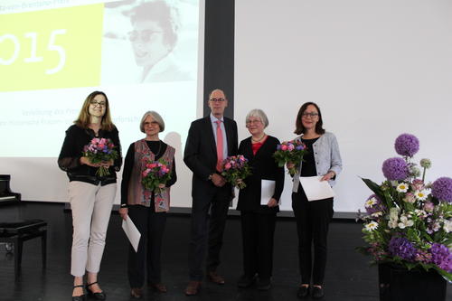 Gemeinsames Bild der Preisträgerinnen