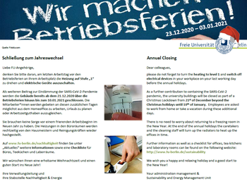 Important preparations before the christmas holidays