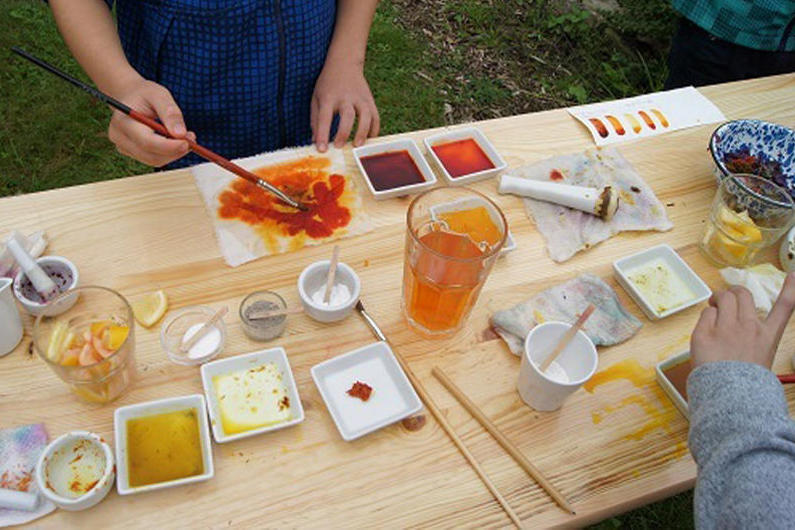 Färbergarten im Botanischen Garten