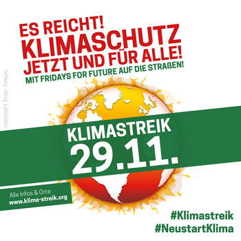 Globaler Klimastreik am 29.11.2019