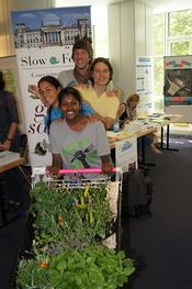 Der Stand von Slow Food