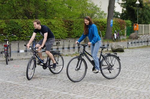 Immer mit der Ruhe: Slow Bike Race 2015