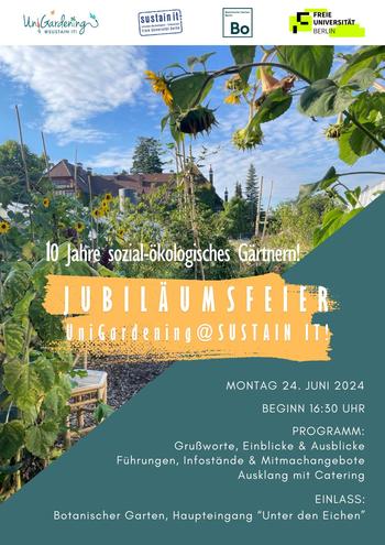 UniGardening-Jubiläum