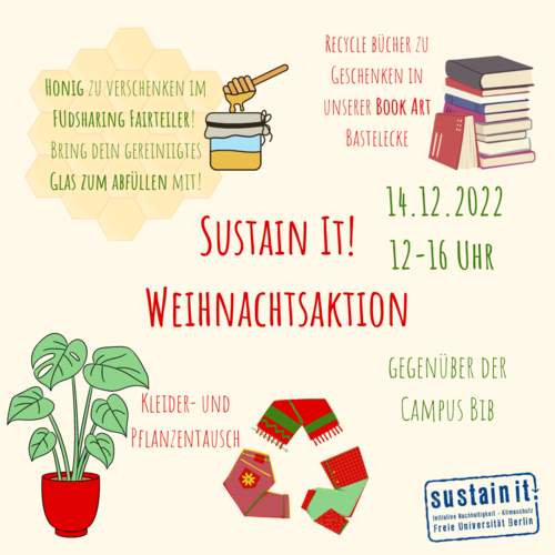Weihnachten mit SUSTAIN IT!