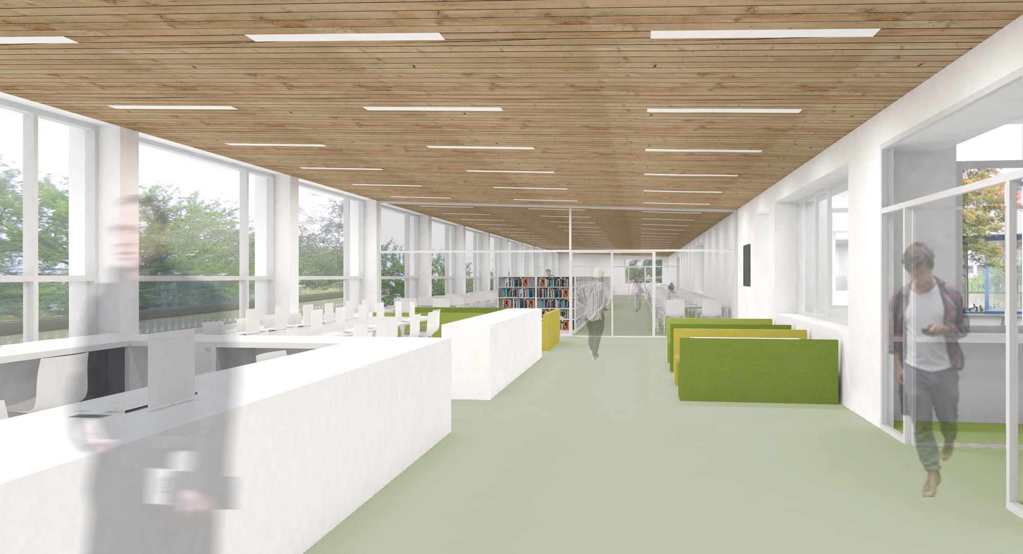 Wirtschaftswissenschaftliche Bibliothek Visualisierung 1