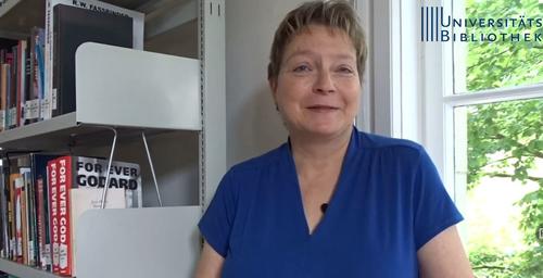 Barbara Behrens, Bibliotheksbeschäftigte der Bibliothek des Instituts für Theaterwissenschaft der Freien Universität Berlin