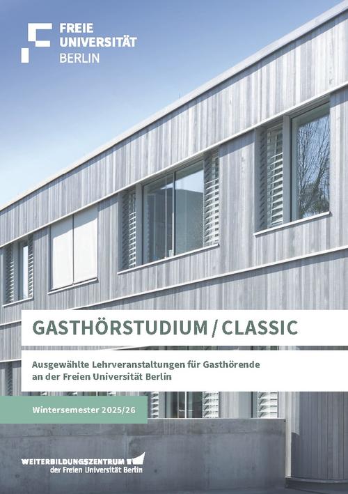 CLASSIC-Programm WiSe 2025/26