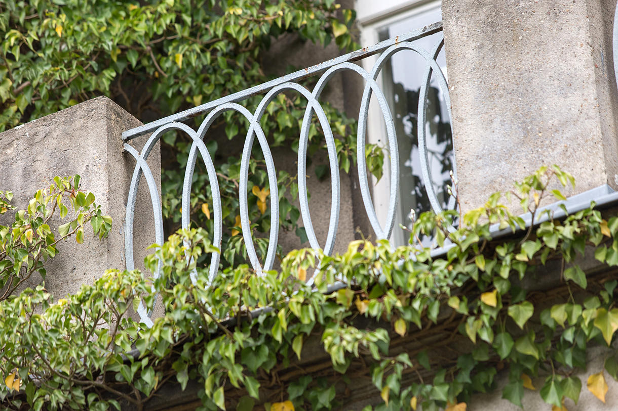 Detailansicht des Gebäudes